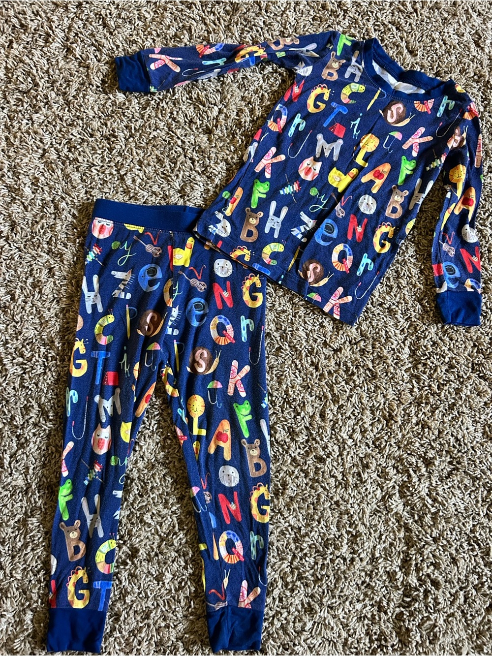 Little Sleepies Alphabet Pajama Set